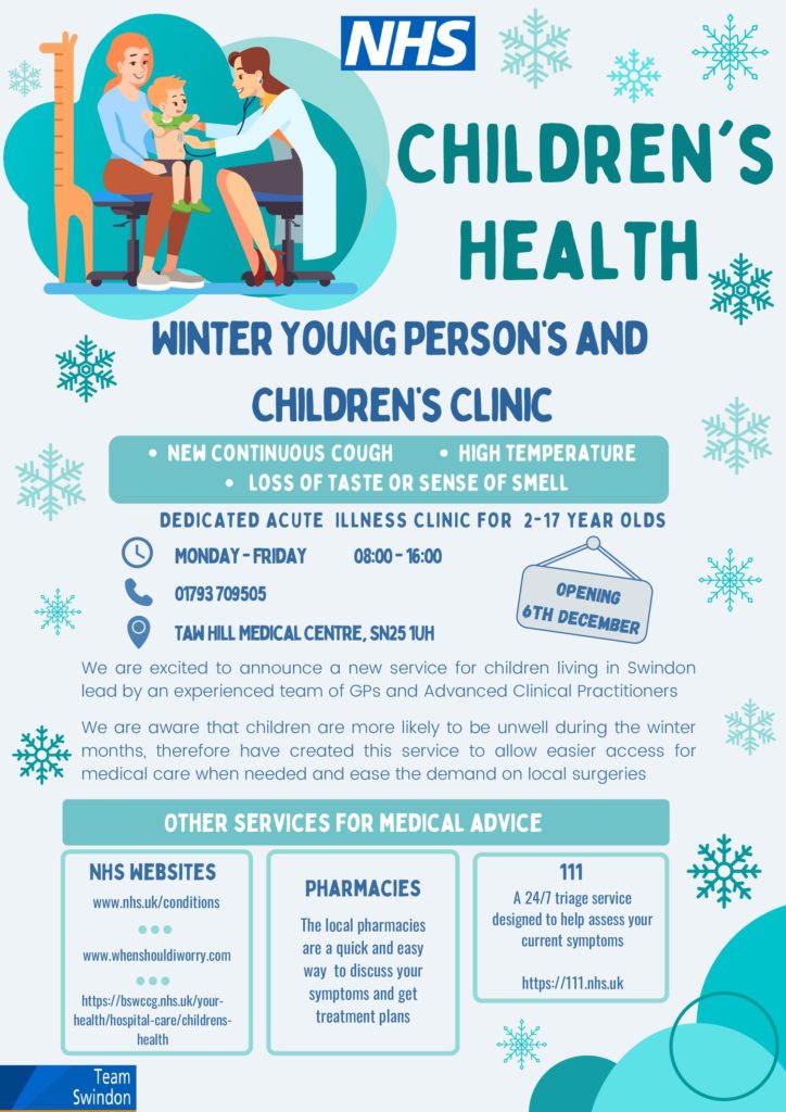 Winter Young Person’s and Children’s Clinic at Taw Hill